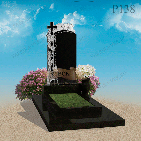 Памятник Р-138 «Крест в розах»